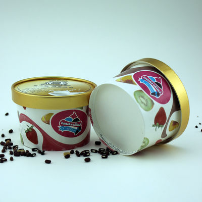 Αδιάβροχα, βιοαποικοδομήσιμα δοχεία για παγωτό με κάλυμμα