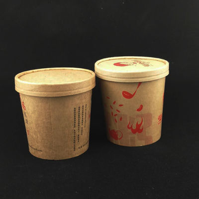 250 ml 8 Oz Κούπες χαρτιού για σούπα ανακυκλώσιμες για φαγητό