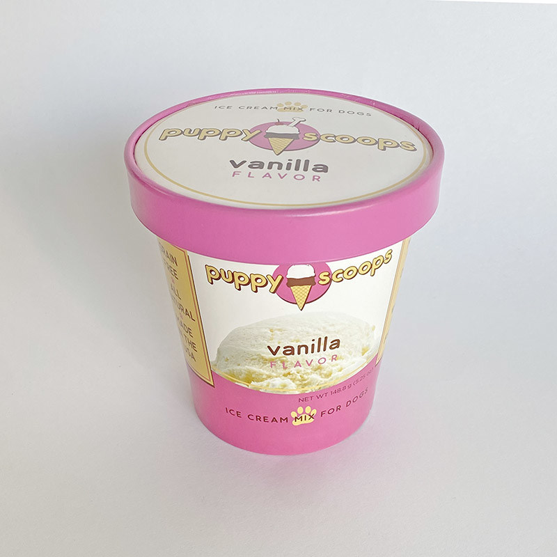 Τυπωμένο παγωτό με κάλυμμα για παγωμένο γιαούρτι 14oz 420ml