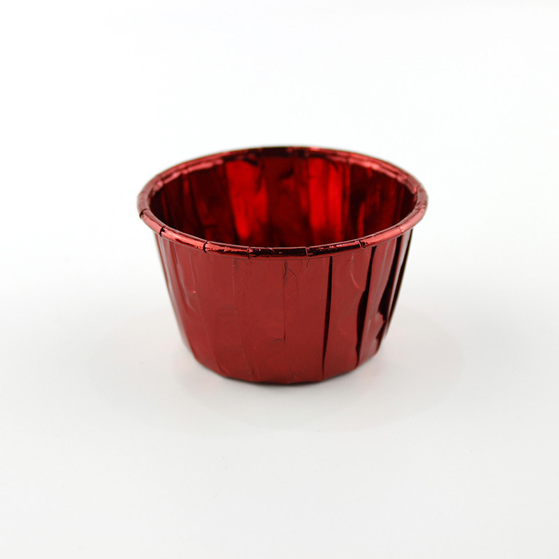 Αλουμινίου κυλίνδρων φλιτζάνια από χαρτί ψήσιμο, μίας χρήσης συσκευασία φλιτζάνι για τούρτα γενεθλίων